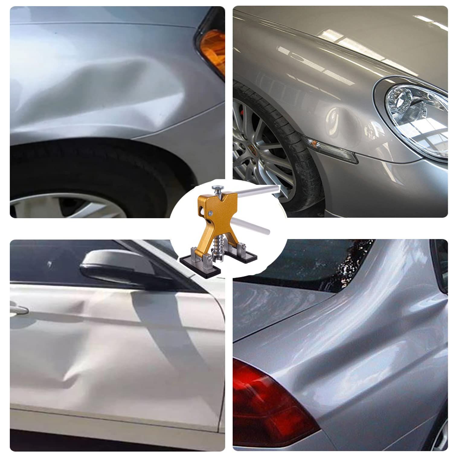 19-piece paintless dent repair kit — view 4