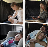 2-pack car side window blackout sun shade — view 6
