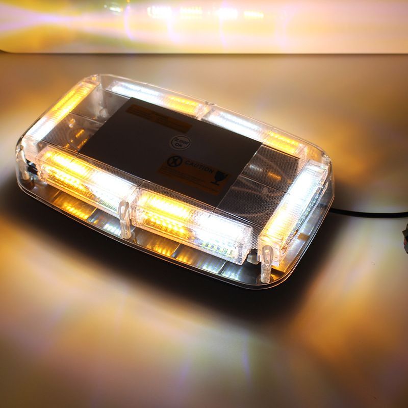 LED rooftop mini strobe warning light bar — view 4