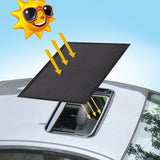 Car sunroof sunshade mesh cover 100x65cm — view 3