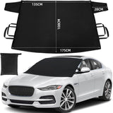 Universal car windscreen snow cover 69x42 inch — view 3
