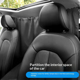 5-piece car window sun shades — view 5