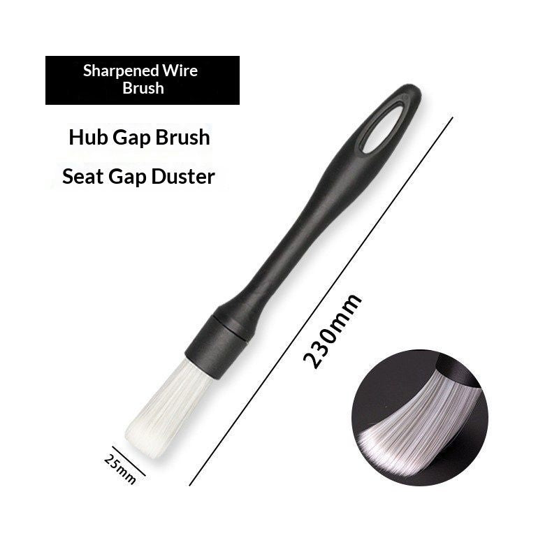 3-piece car detailing brush kit — view 6