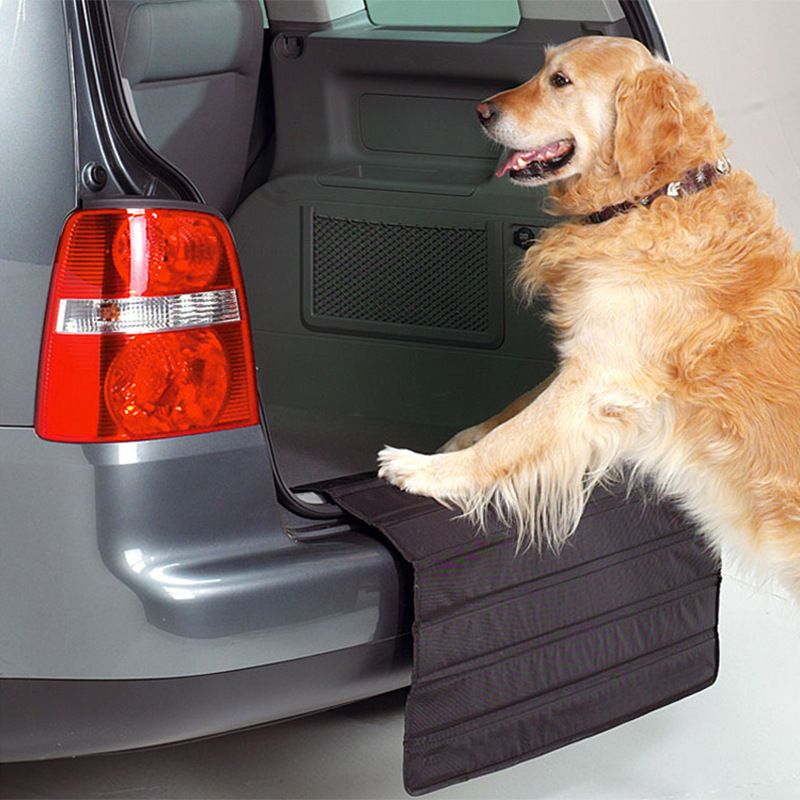 Foldable car boot bumper guard mat 80x64cm — view 4