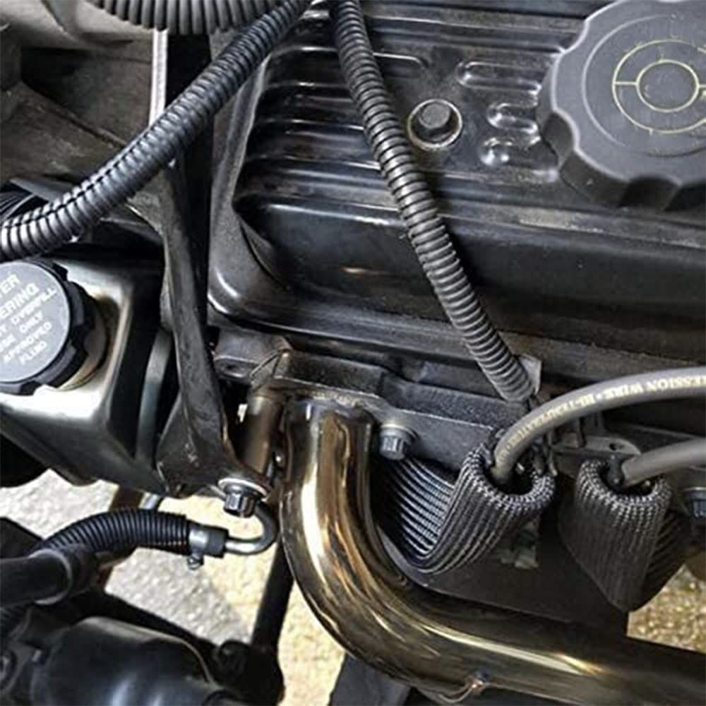 8-pack spark plug wire heat shield sleeve — view 4