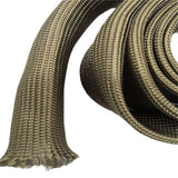 Titanium wire heat shield sleeve 1 inch x 10ft — view 5