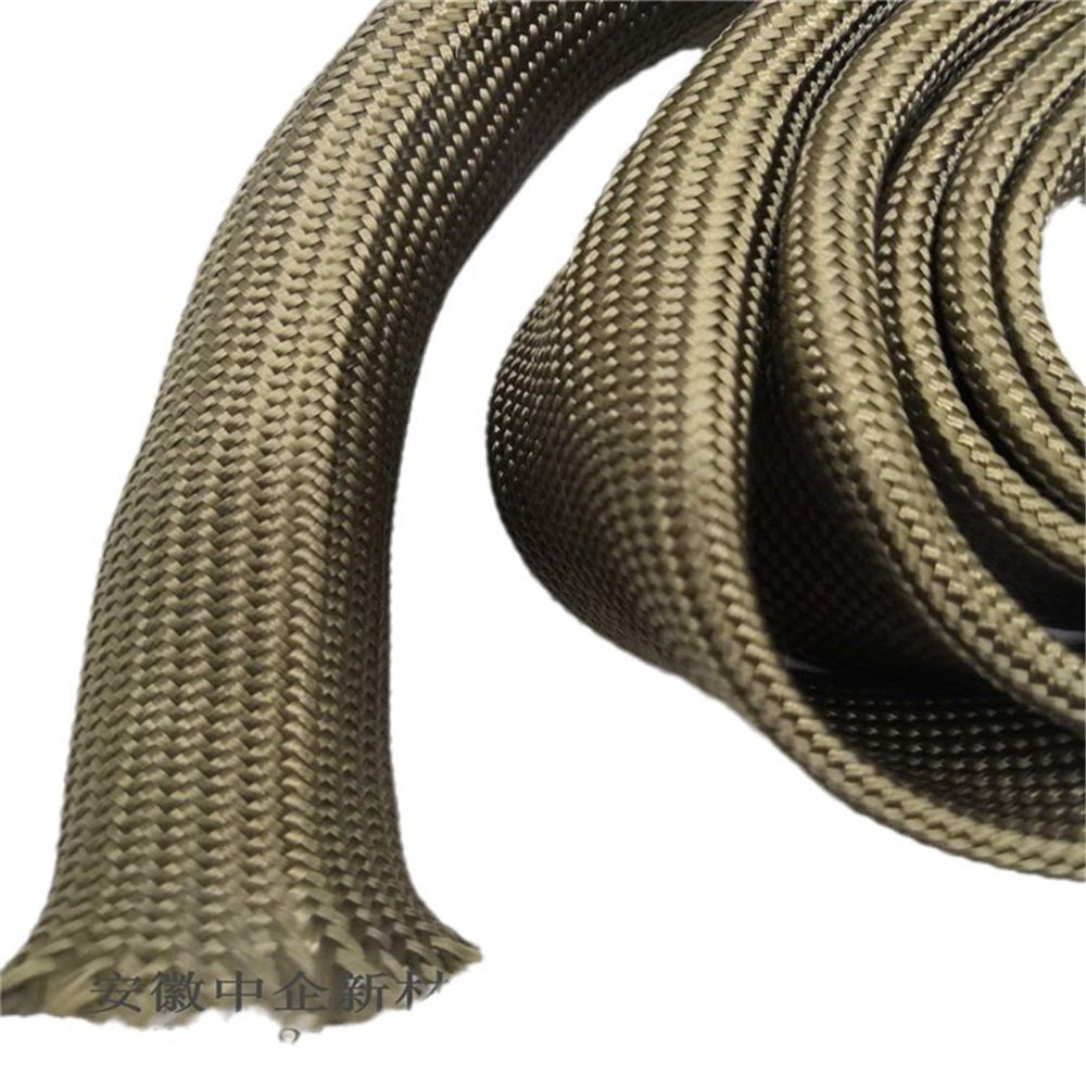Titanium wire heat shield sleeve 1 inch x 10ft — view 5