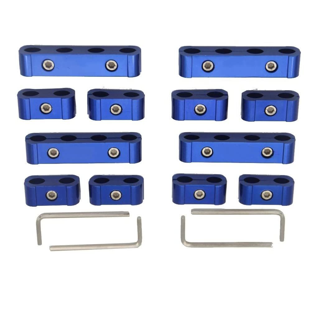 12-pack blue spark plug wire separator — view 2