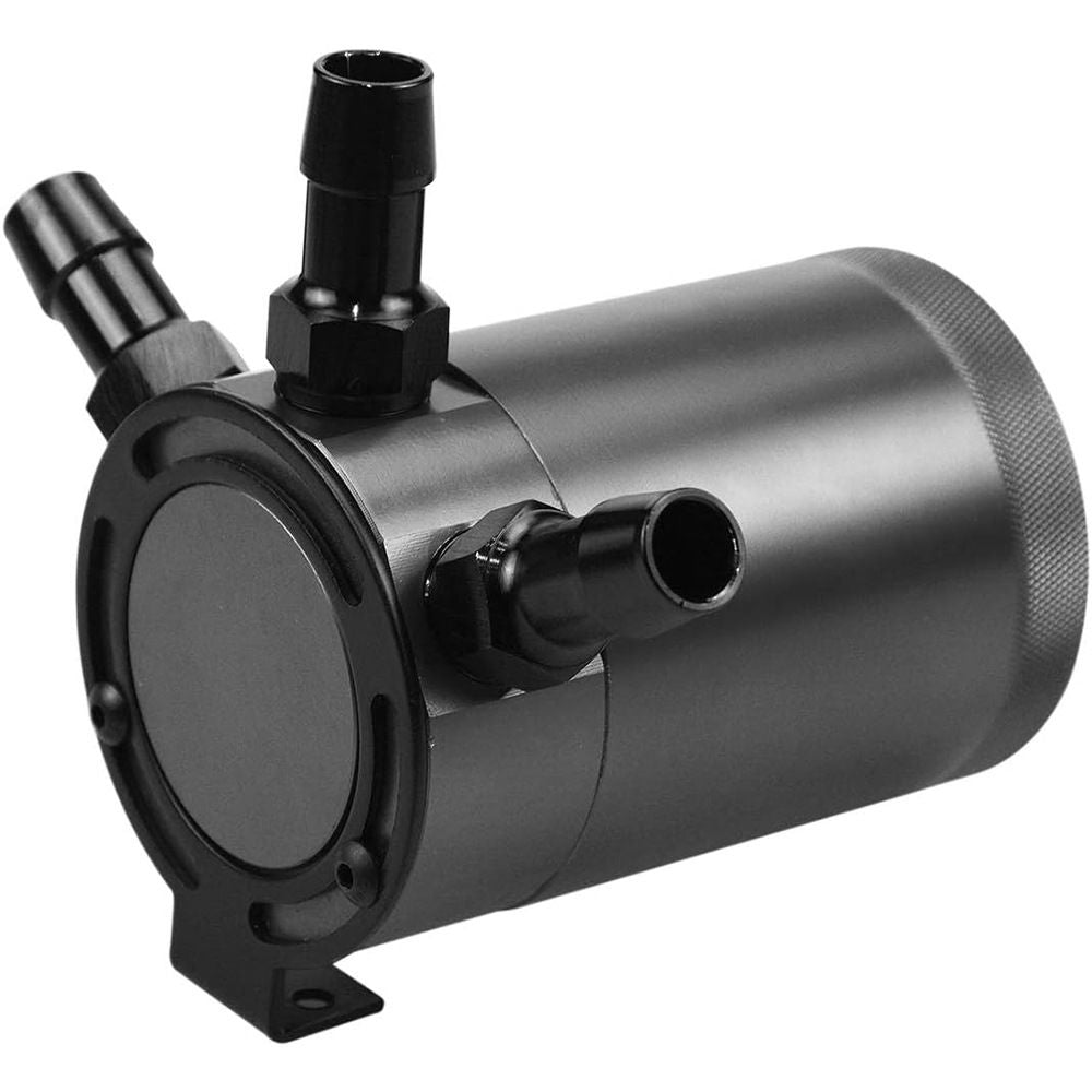 Universal 3-port oil catch can black — view 5