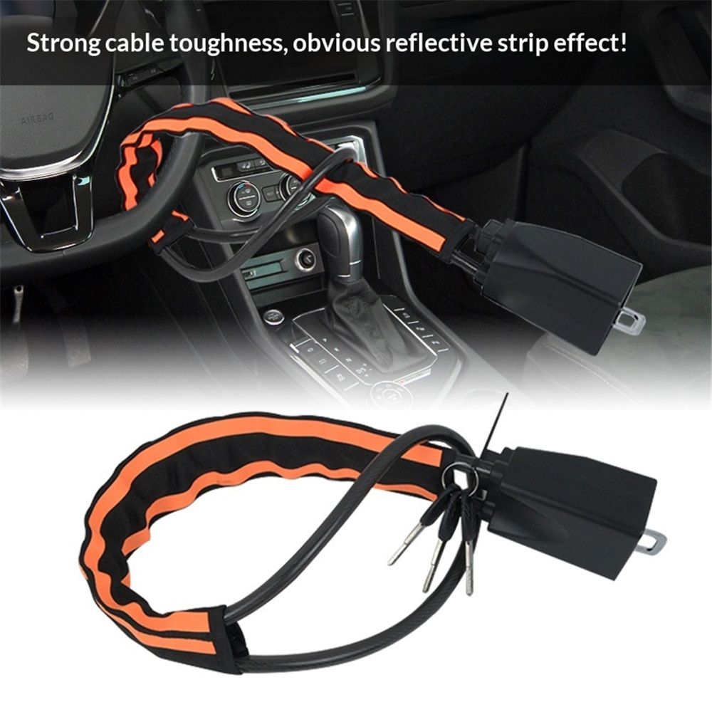 Universal anti-theft steering wheel lock — view 6
