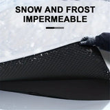 Large magnetic car windscreen snow cover — view 3