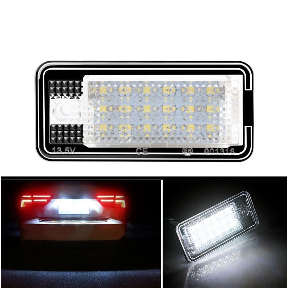 2-pack LED number plate lights for Audi — view 3