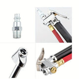10-120 PSI tyre pressure gauge with inflator — view 3