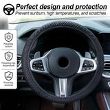 Elastic stretch steering wheel cover 15 inch — view 6