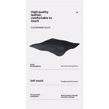 PU leather car tissue box holder black — view 5
