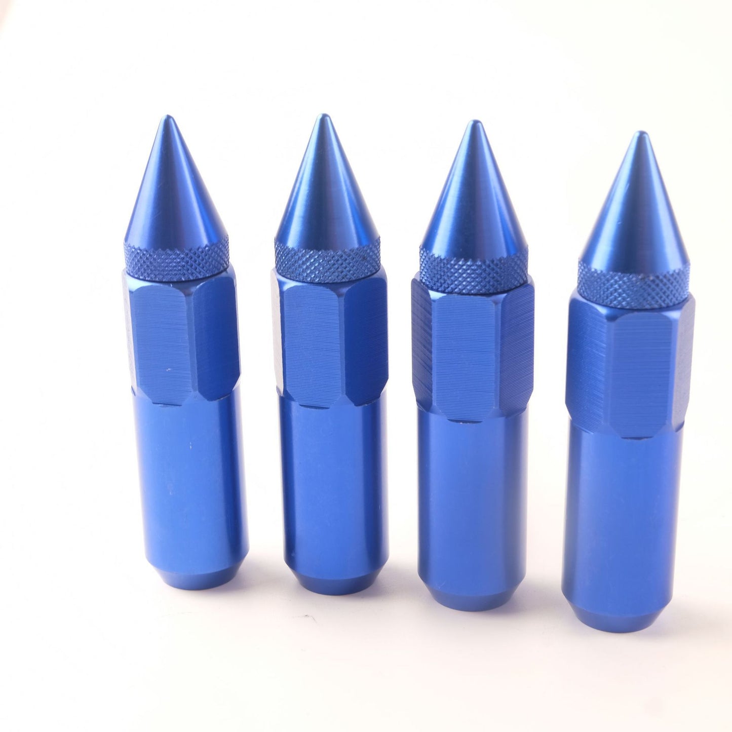 20-pack M12x1.5 spiked wheel lug nuts chrome — view 3