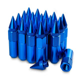 20-pack M12x1.5 spiked wheel lug nuts chrome — view 4