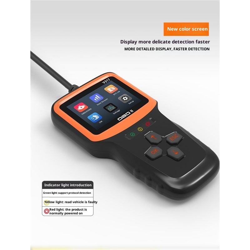 OBD2 scanner and code reader with reset — view 5
