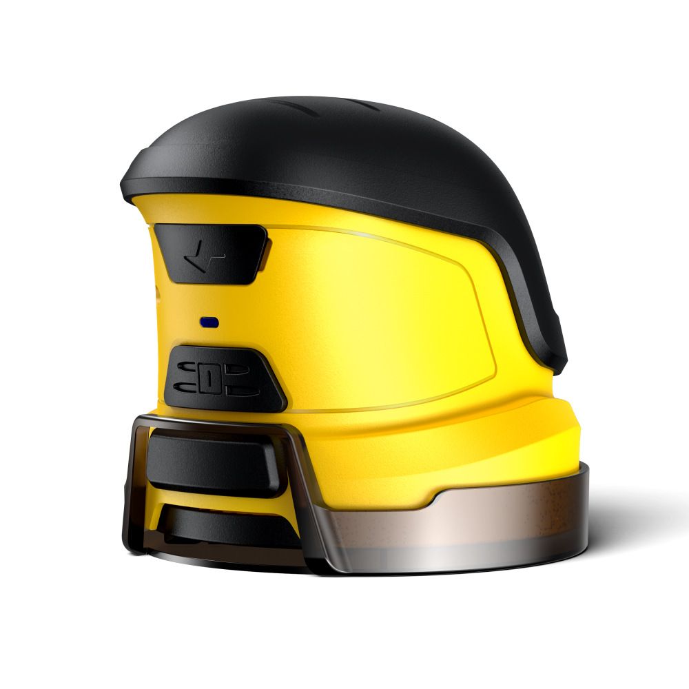 Battery operated car ice scraper yellow — view 4