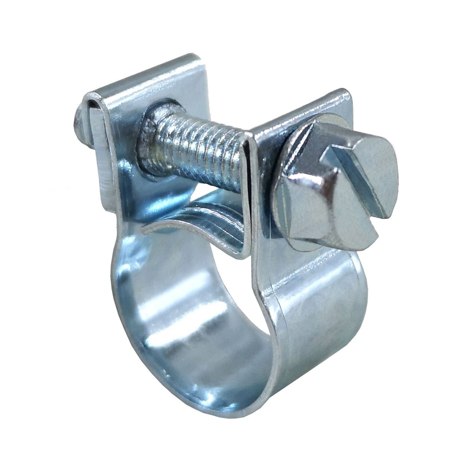 50-pack stainless steel fuel line clamps — view 3