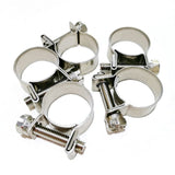 50-pack stainless steel fuel line clamps — view 5