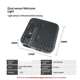2-pack 3D LED car door welcome light — view 6