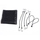 Adjustable car dog barrier net black — view 2
