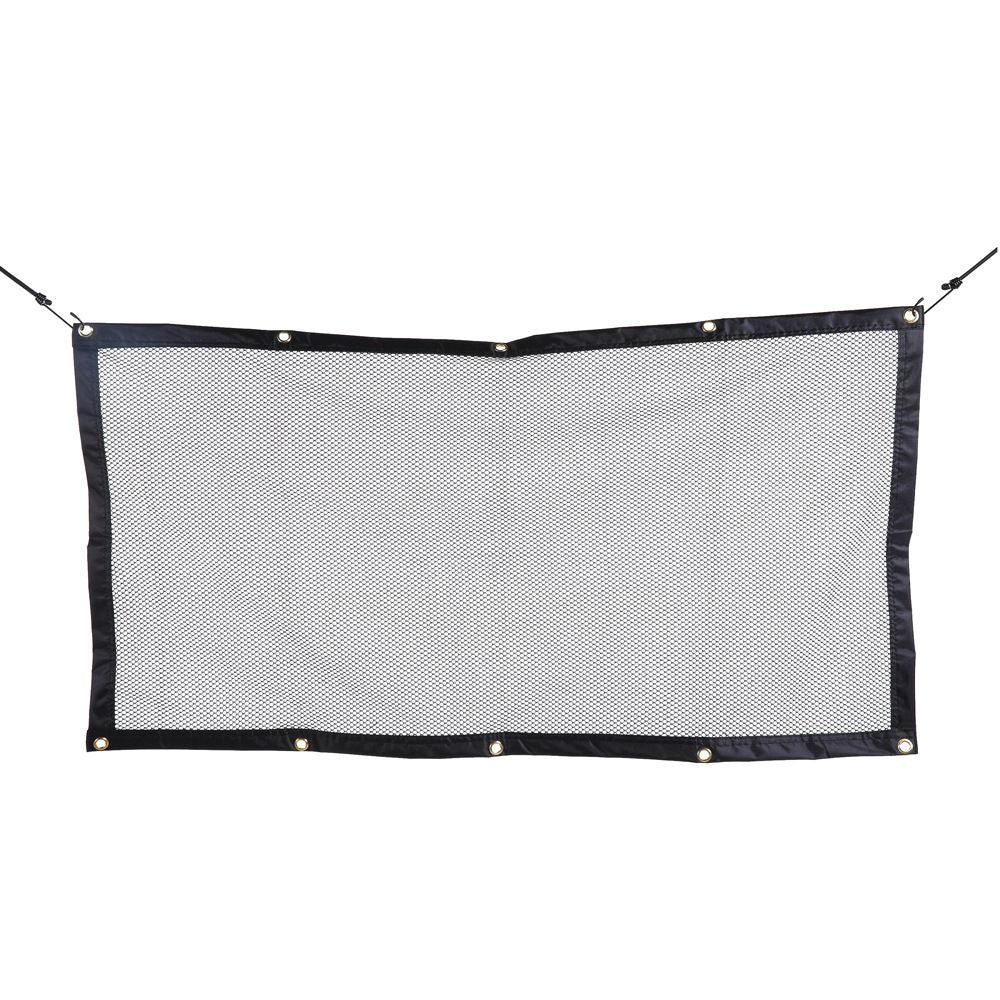 Adjustable car dog barrier net black — view 3