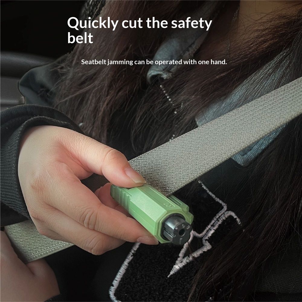 2-in-1 car safety hammer keychain 3-pack — view 5