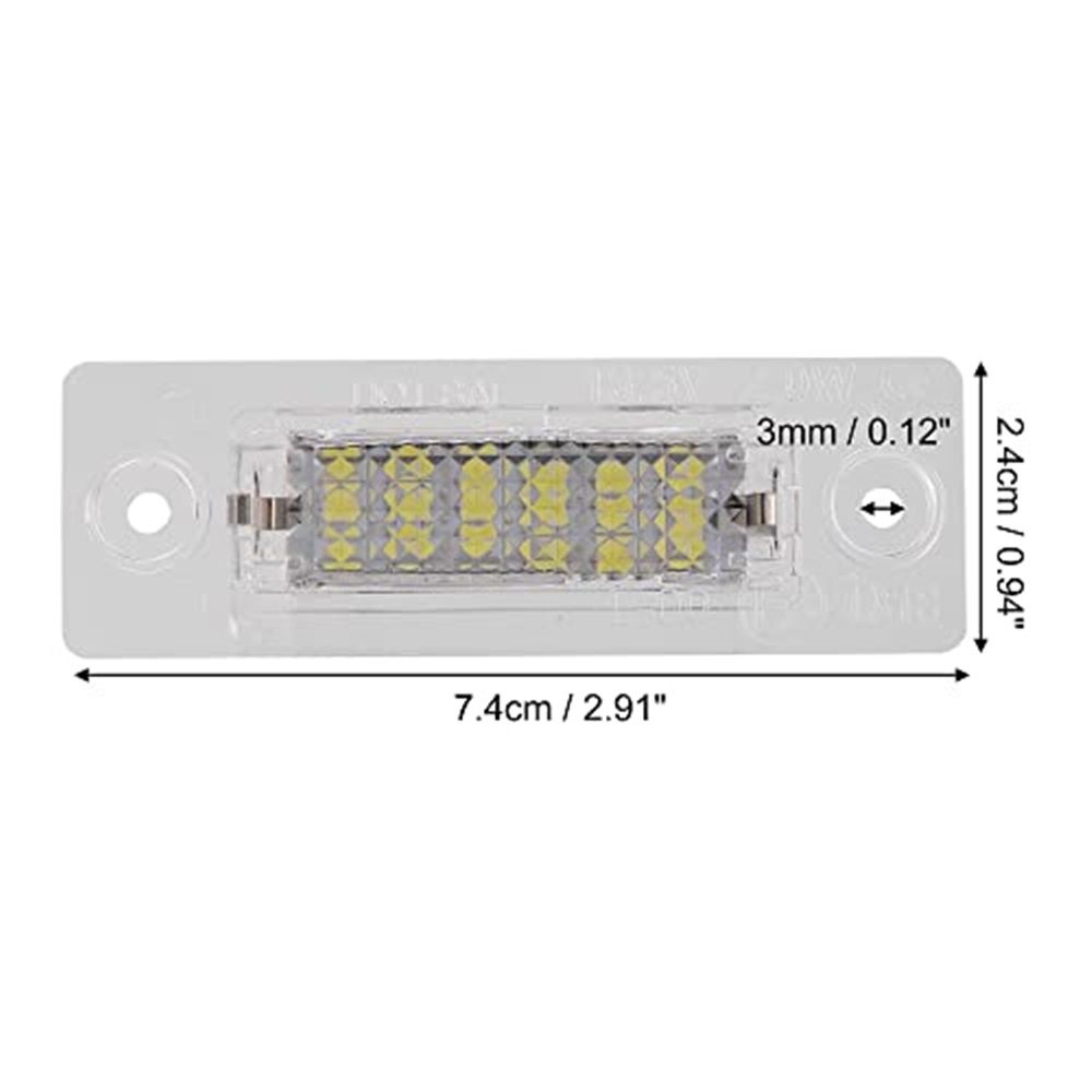 2-pack LED number plate light white — view 6