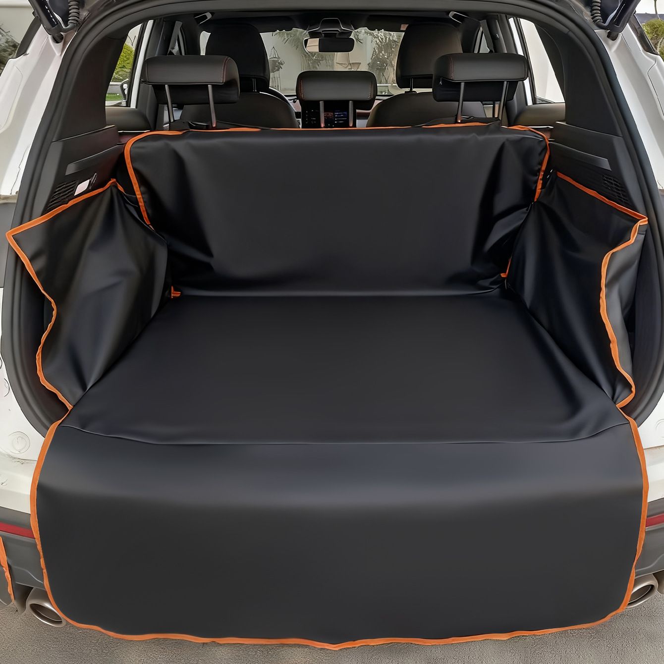 Waterproof SUV cargo liner for dogs black — view 3