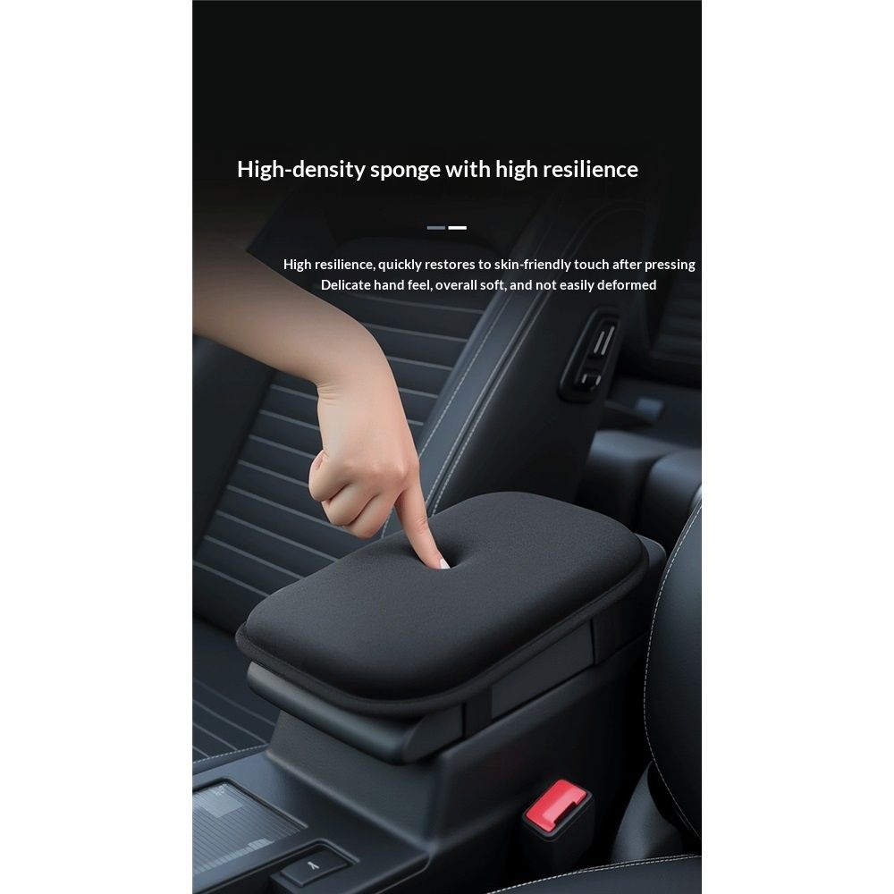 Memory foam car centre console armrest cover — view 5