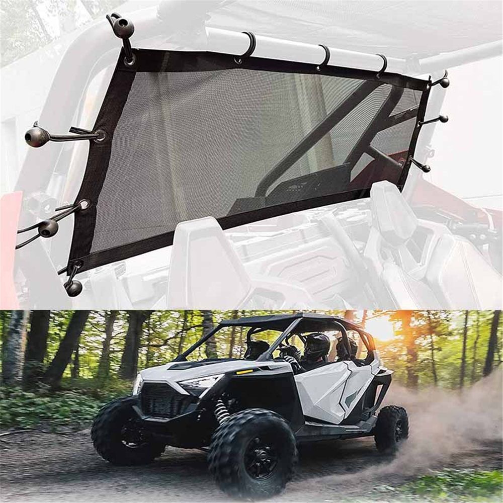 UTV rear window mesh net — view 6