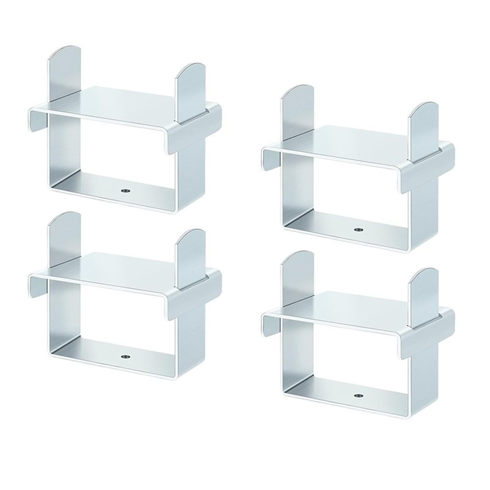 4-pack stainless steel leaf spring clamp kit — view 7