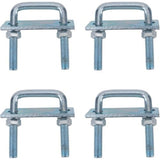 4-pack galvanised leaf spring clamp kit — view 5