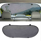 Car rear window sunshade with suction cup — view 2