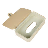 PU leather car sun visor tissue holder — view 3