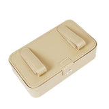 PU leather car sun visor tissue holder — view 5