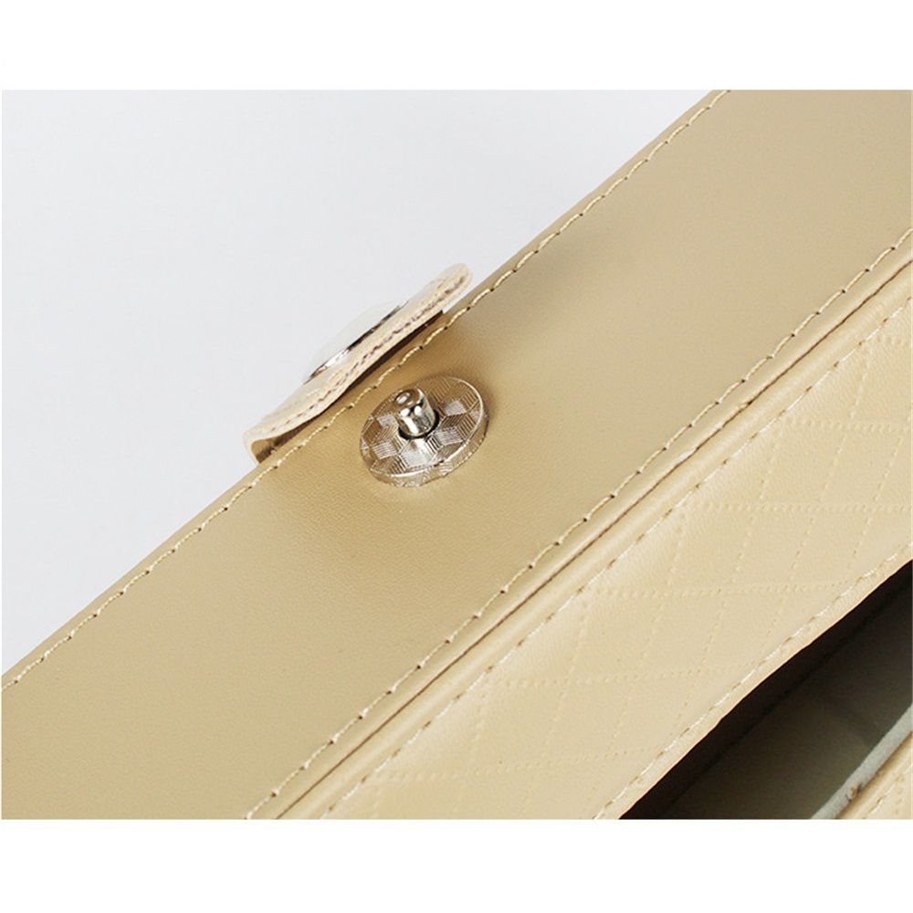 PU leather car sun visor tissue holder — view 6