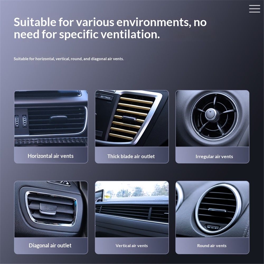 Car air vent double-layer storage bag — view 4