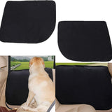 2-pack dog car door protector 600D black — view 2