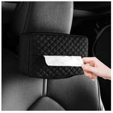 Car tissue box holder black — view 3
