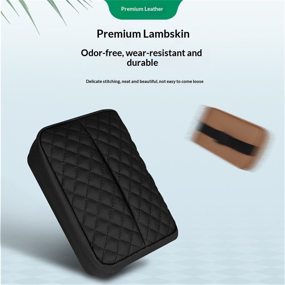 Car tissue box holder black — view 6