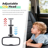 Forward-facing clip-on baby car mirror — view 4