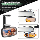 Forward-facing clip-on baby car mirror — view 5