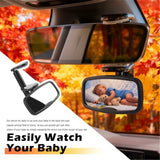 Forward-facing clip-on baby car mirror — view 6