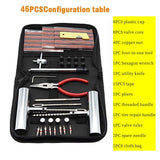 46-piece tyre repair patch kit — view 3