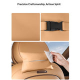 2-pack car sun visor tissue holder camel brown — view 6