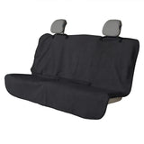 Waterproof rear bench seat cover black — view 2
