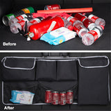Hanging car boot organiser backseat bag — view 3